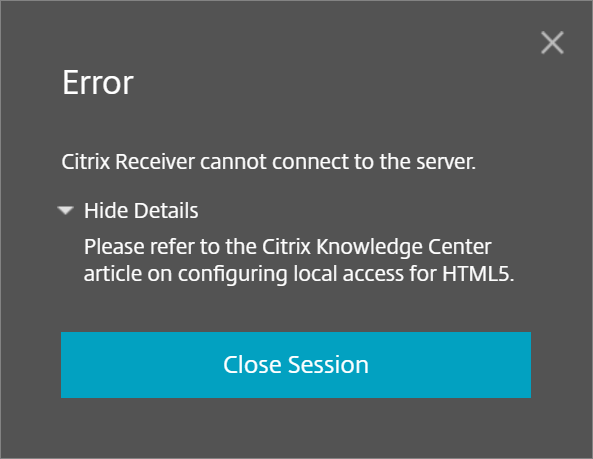 A screenshot of a computer error

Description automatically generated